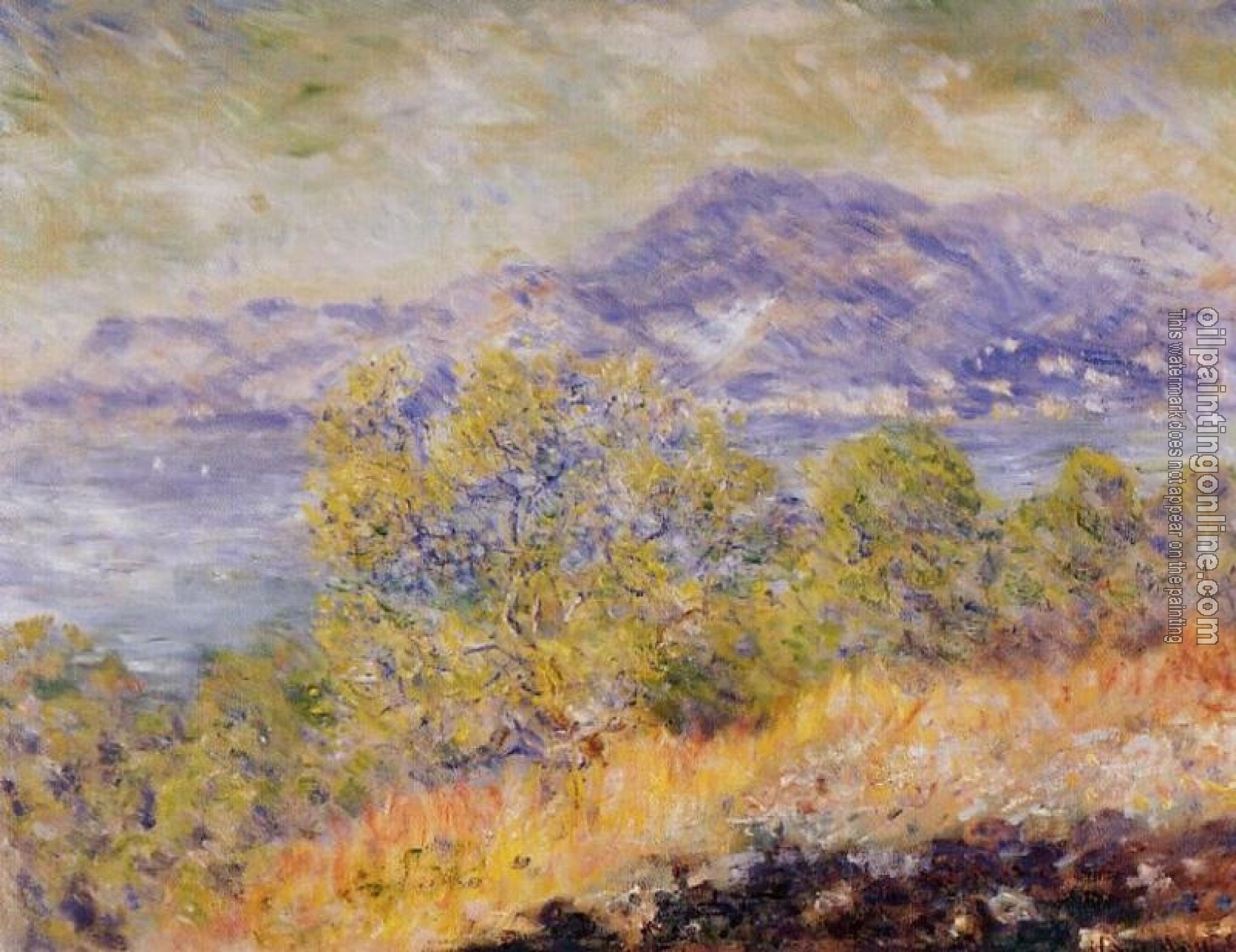 Monet, Claude Oscar - View Taken near Ventimiglia